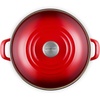 image:imageLe Creuset Enamel on Steel Traditional Stockpot 6 qt WhiteGoldCerise