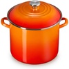 image:imageLe Creuset Enamel on Steel Traditional Stockpot 6 qt WhiteGoldFlame