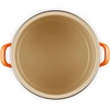 image:imageLe Creuset Enamel on Steel Traditional Stockpot 6 qt WhiteGoldFlame