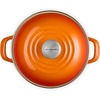image:imageLe Creuset Enamel on Steel Traditional Stockpot 6 qt WhiteGoldFlame