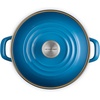 image:imageLe Creuset Enamel on Steel Traditional Stockpot 6 qt WhiteGoldMarseille