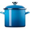 image:imageLe Creuset Enamel on Steel Traditional Stockpot 6 qt WhiteGoldMarseille