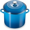 image:imageLe Creuset Enamel on Steel Traditional Stockpot 6 qt WhiteGoldMarseille