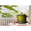image:imageLe Creuset Enamel on Steel Traditional Stockpot 6 qt WhiteGoldOlive