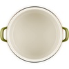 image:imageLe Creuset Enamel on Steel Traditional Stockpot 6 qt WhiteGoldOlive