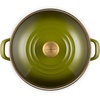 image:imageLe Creuset Enamel on Steel Traditional Stockpot 6 qt WhiteGoldOlive