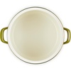 image:imageLe Creuset Enamel on Steel Traditional Stockpot 6 qt WhiteGoldOlive