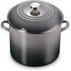 image:imageLe Creuset Enamel on Steel Traditional Stockpot 6 qt WhiteGoldOyster