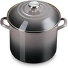 image:imageLe Creuset Enamel on Steel Traditional Stockpot 6 qt WhiteGoldOyster