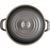 image:imageLe Creuset Enamel on Steel Traditional Stockpot 6 qt WhiteGoldOyster