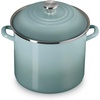 image:imageLe Creuset Enamel on Steel Traditional Stockpot 6 qt WhiteGoldSea Salt
