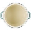 image:imageLe Creuset Enamel on Steel Traditional Stockpot 6 qt WhiteGoldSea Salt