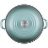 image:imageLe Creuset Enamel on Steel Traditional Stockpot 6 qt WhiteGoldSea Salt
