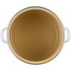 image:imageLe Creuset Enamel on Steel Traditional Stockpot 6 qt WhiteGoldWhite