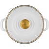 image:imageLe Creuset Enamel on Steel Traditional Stockpot 6 qt WhiteGoldWhiteGold