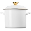 image:imageLe Creuset Enamel on Steel Traditional Stockpot 6 qt WhiteGoldWhiteGold