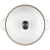 image:imageLe Creuset Enamel on Steel Traditional Stockpot 6 qt WhiteGoldWhiteShrimp