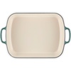 image:imageLe Creuset Enameled Cast Iron Rectangular Roaster 525 qt Nectar  525 qt 98 x 13Artichaut