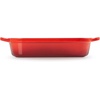 image:imageLe Creuset Enameled Cast Iron Rectangular Roaster 525 qt Nectar  525 qt 98 x 13Cerise