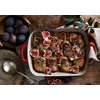 image:imageLe Creuset Enameled Cast Iron Rectangular Roaster 525 qt Nectar  525 qt 98 x 13Cerise