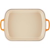 image:imageLe Creuset Enameled Cast Iron Rectangular Roaster 525 qt Nectar  525 qt 98 x 13Flame