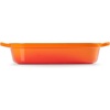image:imageLe Creuset Enameled Cast Iron Rectangular Roaster 525 qt Nectar  525 qt 98 x 13Flame
