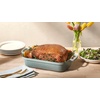 image:imageLe Creuset Enameled Cast Iron Rectangular Roaster 525 qt Nectar  525 qt 98 x 13Licorice