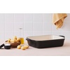 image:imageLe Creuset Enameled Cast Iron Rectangular Roaster 525 qt Nectar  525 qt 98 x 13Licorice
