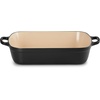 image:imageLe Creuset Enameled Cast Iron Rectangular Roaster 525 qt Nectar  525 qt 98 x 13Licorice