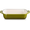 image:imageLe Creuset Enameled Cast Iron Rectangular Roaster 525 qt Nectar  525 qt 98 x 13Olive