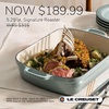 image:imageLe Creuset Enameled Cast Iron Rectangular Roaster 525 qt Nectar  525 qt 98 x 13Peche
