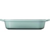 image:imageLe Creuset Enameled Cast Iron Rectangular Roaster 525 qt Nectar  525 qt 98 x 13Sea Salt