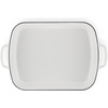 image:imageLe Creuset Enameled Cast Iron Rectangular Roaster 525 qt Nectar  525 qt 98 x 13White