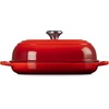 image:imageLe Creuset Enameled Cast Iron Round Bread Oven 95 inch LicoriceCrucibleCerise