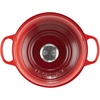 image:imageLe Creuset Enameled Cast Iron Round Bread Oven 95 inch LicoriceCrucibleCerise