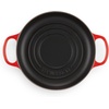 image:imageLe Creuset Enameled Cast Iron Round Bread Oven 95 inch LicoriceCrucibleCerise