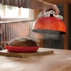 image:imageLe Creuset Enameled Cast Iron Round Bread Oven 95 inch LicoriceCrucibleFlame