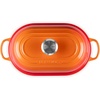 image:imageLe Creuset Enameled Cast Iron Round Bread Oven 95 inch LicoriceCrucibleFlame