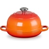 image:imageLe Creuset Enameled Cast Iron Round Bread Oven 95 inch LicoriceCrucibleFlame