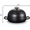 image:imageLe Creuset Enameled Cast Iron Round Bread Oven 95 inch LicoriceCrucibleLicorice