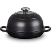 image:imageLe Creuset Enameled Cast Iron Round Bread Oven 95 inch LicoriceCrucibleLicorice