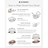image:imageLe Creuset Enameled Cast Iron Round Bread Oven 95 inch LicoriceCrucibleMarseille