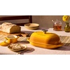 image:imageLe Creuset Enameled Cast Iron Round Bread Oven 95 inch LicoriceCrucibleNectarCrucible Knob