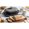 image:imageLe Creuset Enameled Cast Iron Round Bread Oven 95 inch LicoriceCrucibleOlive