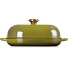 image:imageLe Creuset Enameled Cast Iron Round Bread Oven 95 inch LicoriceCrucibleOlive