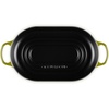 image:imageLe Creuset Enameled Cast Iron Round Bread Oven 95 inch LicoriceCrucibleOlive