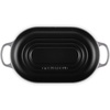 image:imageLe Creuset Enameled Cast Iron Round Bread Oven 95 inch LicoriceCrucibleOyster