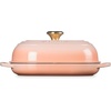 image:imageLe Creuset Enameled Cast Iron Round Bread Oven 95 inch LicoriceCruciblePeche