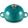 image:imageLe Creuset Enameled Cast Iron Round Bread Oven 95 inch LicoriceCrucibleRiviera