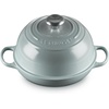 image:imageLe Creuset Enameled Cast Iron Round Bread Oven 95 inch LicoriceCrucibleSea Salt
